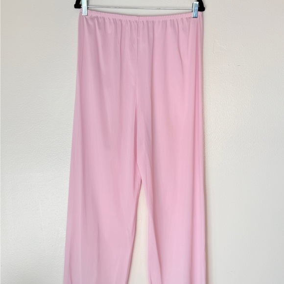 Vintage Vanity Fair  PJ Set Pink Sz L EUC - Picture 5 of 7
